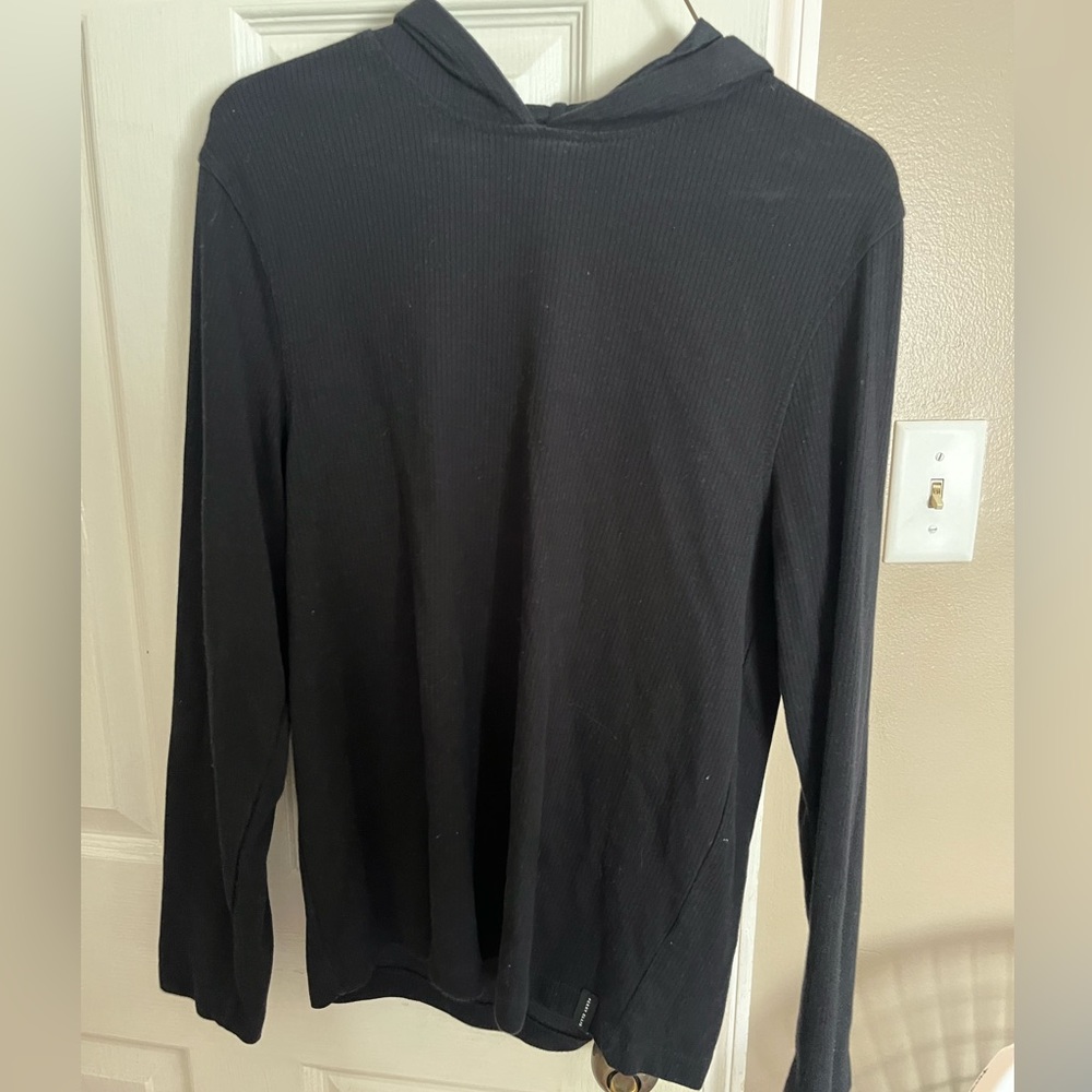Black hoodie